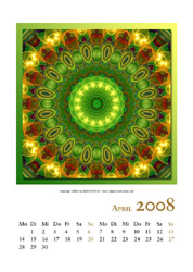 Mandala Wandkalender