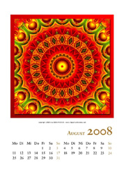 Mandala Wandkalender