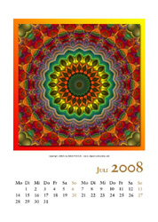 Mandala Wandkalender