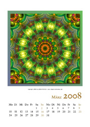 Mandala Wandkalender