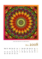 Mandala Wandkalender