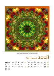 Mandala Wandkalender